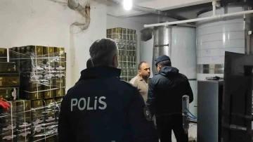 İnsan sağlığını hi&ccedil;e sayan işletmeye polis baskını