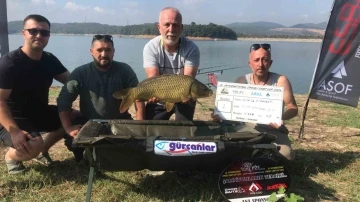 İnternational &Ouml;merli Carp Cup Yarışması&rsquo;nda 3&rsquo;&uuml;nc&uuml;l&uuml;k Eskişehir&rsquo;in

