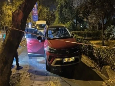 İş insanı aracında başından vurularak &ouml;ld&uuml;r&uuml;ld&uuml;