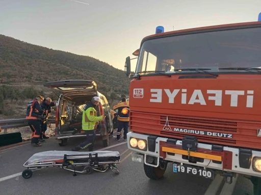 İskilip itfaiyesi bir yılda 147 olaya m&uuml;dahale etti
