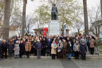 İsmet İn&ouml;n&uuml;, vefatının 52&rsquo;nci yıl d&ouml;n&uuml;m&uuml;nde Mudanya&rsquo;da anıldı