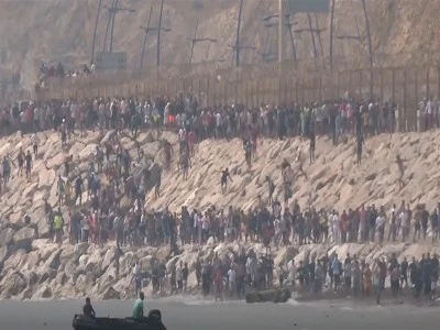 İspanya'nın Ceuta b&ouml;lgesindeki d&uuml;zensiz g&ouml;&ccedil; ge&ccedil;işlerinde can kaybı 57'ye y&uuml;kseldi