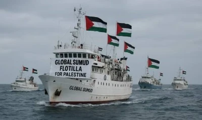 İsrail askerlerinden Sumud Filosu'na silahlı saldırı