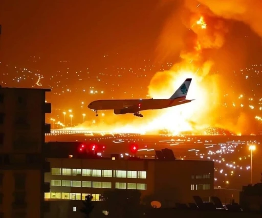 İsrail Beyrut&rsquo;a 12 hava saldırı ger&ccedil;ekleştirdi
