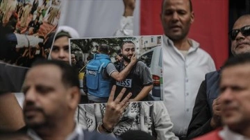 İsrailin Gazze'deki saldırılarında &ouml;ld&uuml;r&uuml;len gazetecilerin sayısı 101'e y&uuml;kseldi