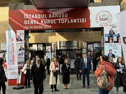 İstanbul Barosu&rsquo;nda se&ccedil;im heyecanı başladı
