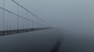 İstanbul Boğazı'nda sis etkili oluyor