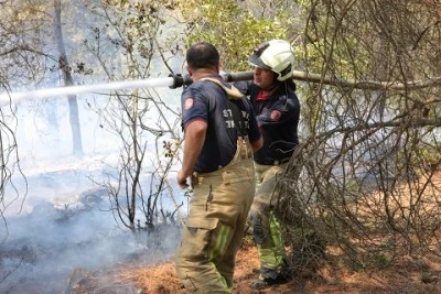 İstanbul B&uuml;y&uuml;kşehir'den Bursa yangınına acil destek