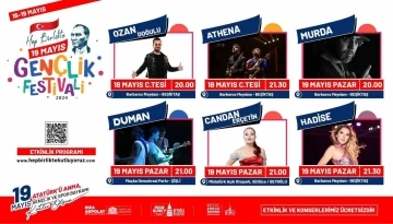 İstanbul&rsquo;da &uuml;&ccedil; il&ccedil;eden ortak &ldquo;Hep Birlikte 19 Mayıs Gen&ccedil;lik Festivali&rdquo;
