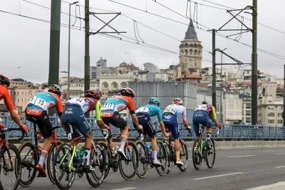 İstanbul&rsquo;da uluslararası bisiklet yarışı heyecanı 