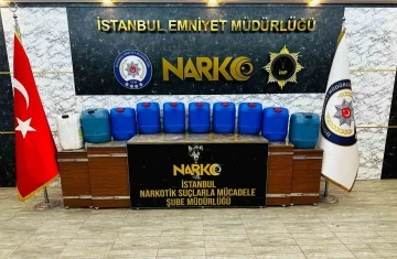 İstanbul&rsquo;da uyuşturucu operasyonu: 530 kilo metamfetamin ele ge&ccedil;irildi
