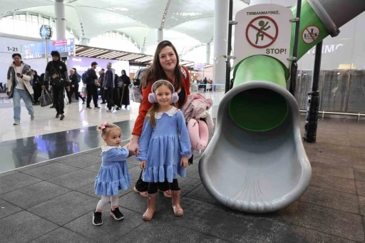 İstanbul Havalimanı&rsquo;nda yarıyıl tatili yoğunluğu
