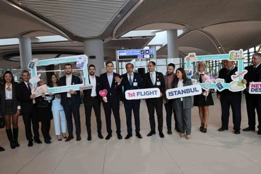 İstanbul Havalimanı&rsquo;nın 110&rsquo;uncu havayolu SKY Express oldu
