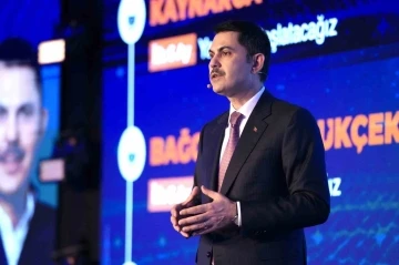 İstanbul İ&ccedil;in Hızlı ve Sağlam Adımlar lansmanında konuşan Kurum: "5 yılda yaptığının 2 katını biz 1 yılda yapacağız&rdquo;
