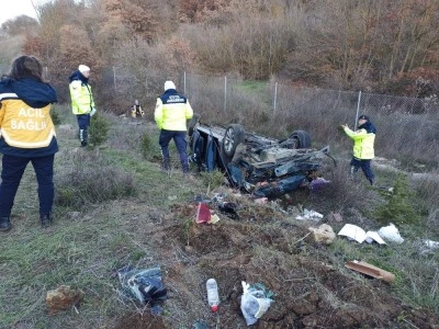 İstanbul-İzmir Otoyolu Susurluk mevkiinde korkun&ccedil; kaza: 1 &ouml;l&uuml; 
