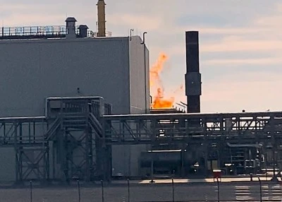 Silivri'de doğal gaz  tesisindeki yangın kontrol altında