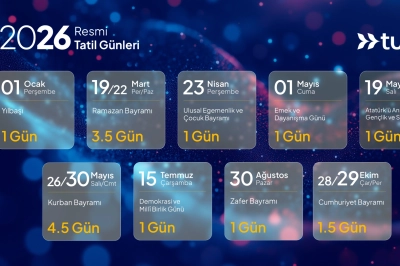 İşte 2026 Yılı İ&ccedil;in Resmi Tatil Listesi ve Rota &Ouml;nerileri