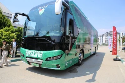 İşte Bursaspor'un yeni otob&uuml;s&uuml; !