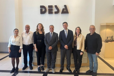 İtalya B&uuml;y&uuml;kel&ccedil;isi Marrapodi'den Desa'nın D&uuml;zce Fabrikasına Ziyaret