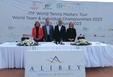 ITF World Tennis Masters Tour D&uuml;nya Şampiyonası basın toplantısı d&uuml;zenlendi