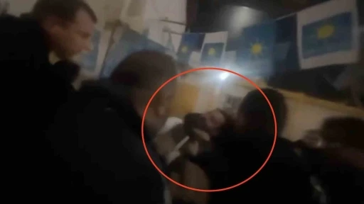 İYİ Parti Genel Başkanı Dervişoğlu&rsquo;nun korumalarından basın mensuplarına sert m&uuml;dahaleye tepki
