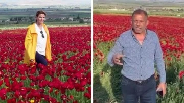 İzinsiz bir şekilde tarlada &ccedil;ekim yapan G&uuml;lben Ergen'e &ccedil;ift&ccedil;iden b&uuml;y&uuml;k tepki!