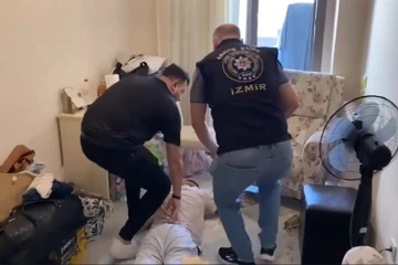 İzmir&rsquo;de iş yerine &ccedil;&ouml;ken şehir eşkıyalarına operasyon: 6 tutuklama
