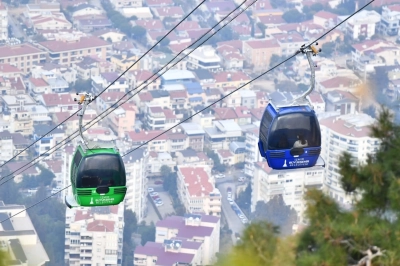 İzmir'de Teleferik Yenilendi