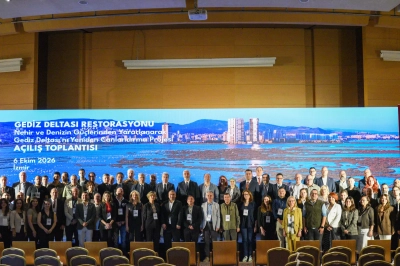 İzmir Gediz Deltası i&ccedil;in Tarihi Adım
