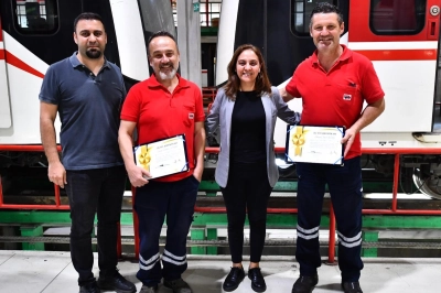 İzmir Metrosu &Ccedil;alışanlarının Gurur Yılı