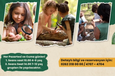 İzmit Belediyesinden Doğa ile İ&ccedil; İ&ccedil;e Eğitim Fırsatı