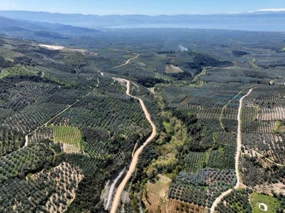 İznik Barajı 61 bin dekar araziye can suyu olacak
