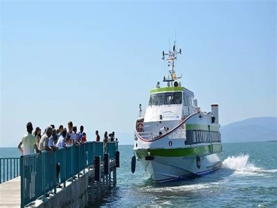 İznik G&ouml;l&uuml;'nde bu g&ouml;r&uuml;nt&uuml; tarihte kaldı