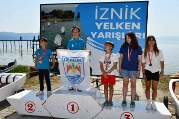 İznik G&ouml;l&uuml;&rsquo;nde madalyalar sahiplerini buldu