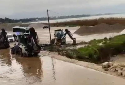 İznik sular altında kaldı