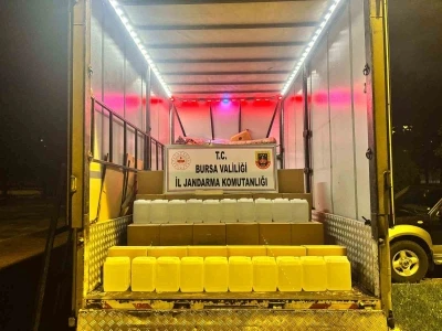 İznik&rsquo;te bin litre ka&ccedil;ak etil alkol ele ge&ccedil;irildi