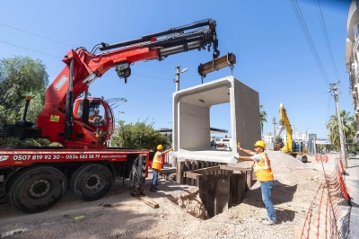 İZSU&rsquo;dan bir yılda 75 kilometrelik yağmur suyu yatırımı