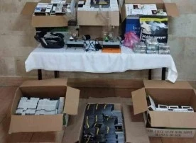 Jandarma ekipleri 11 bin makaron ele ge&ccedil;irdi