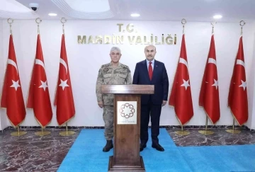 Jandarma Genel Komutanı Orgeneral Arif &Ccedil;etin Mardin&rsquo;de temaslarda bulundu
