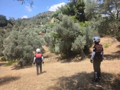 Jandarma yangın n&ouml;betinde