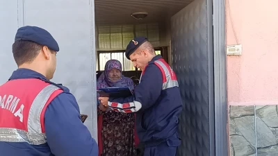 Jandarmadan kapı kapı dolandırıcılık uyarısı
