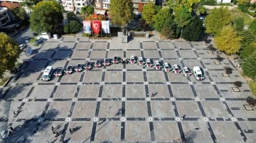 Jandarmanın yeni ara&ccedil;ları hizmete girdi
