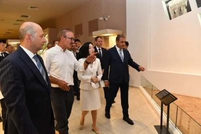 Japon Prensesi Akiko Mikasa Şanlıurfa M&uuml;zesi'ni ziyaret etti