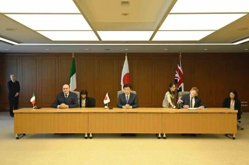 Japonya, İngiltere ve İtalya, ortak savaş u&ccedil;ağı geliştirmek i&ccedil;in anlaştı
