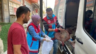 Ka&ccedil;ak avlanan 363 kalkan balığı vatandaşa dağıtıldı