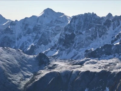 Ka&ccedil;kar Dağları'nda haziran karı
