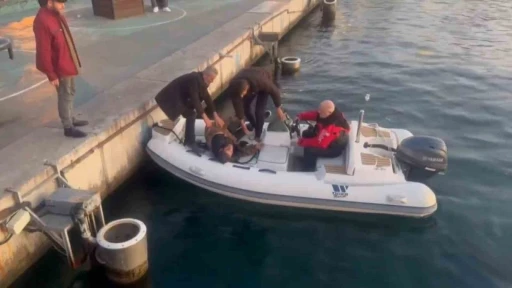 Kadık&ouml;y&rsquo;de denize d&uuml;şen alkoll&uuml; olduğu iddia edilen vatandaştan ilgin&ccedil; cevap: "Allah beni boğmuyor&rdquo;
