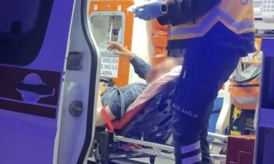 Kadının &ccedil;ığlıklar atarak bağırmasında ortalık karıştı