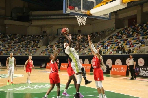 Kadınlar Basketbol S&uuml;per Ligi: Danilos Pizza: 86 - Melikgazi Kayseri: 77
