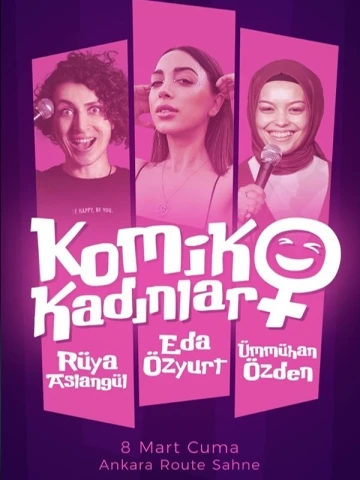 Kadınlar g&uuml;n&uuml;nde komedi r&uuml;zgarı esecek
